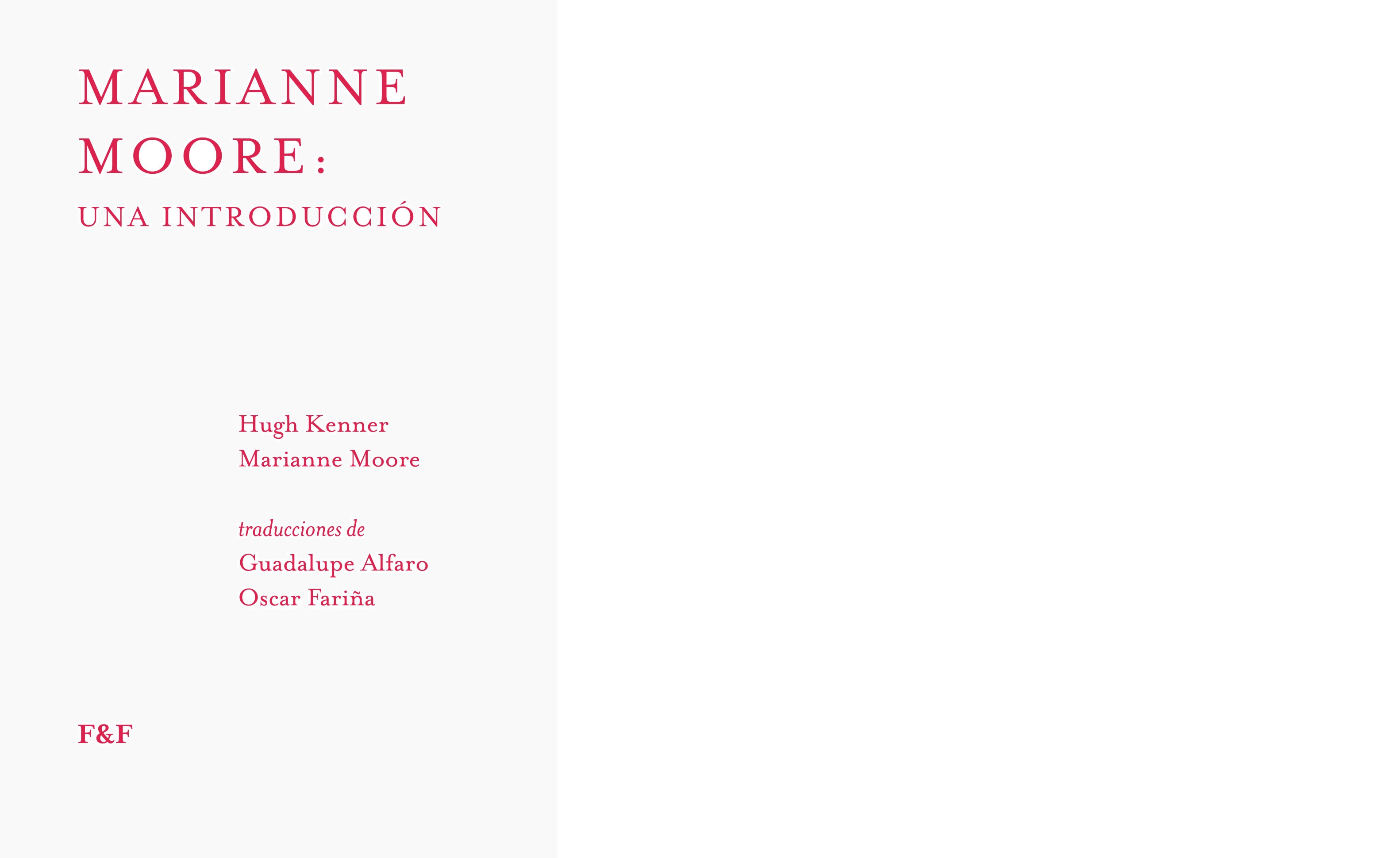 Marianne Moore. Una introduccion.jpg